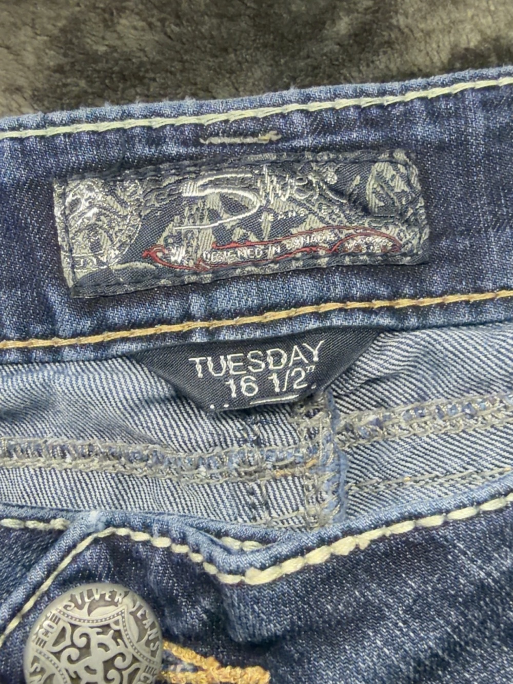 Silver Jeans Blue Denim Jeans - TUESDAY